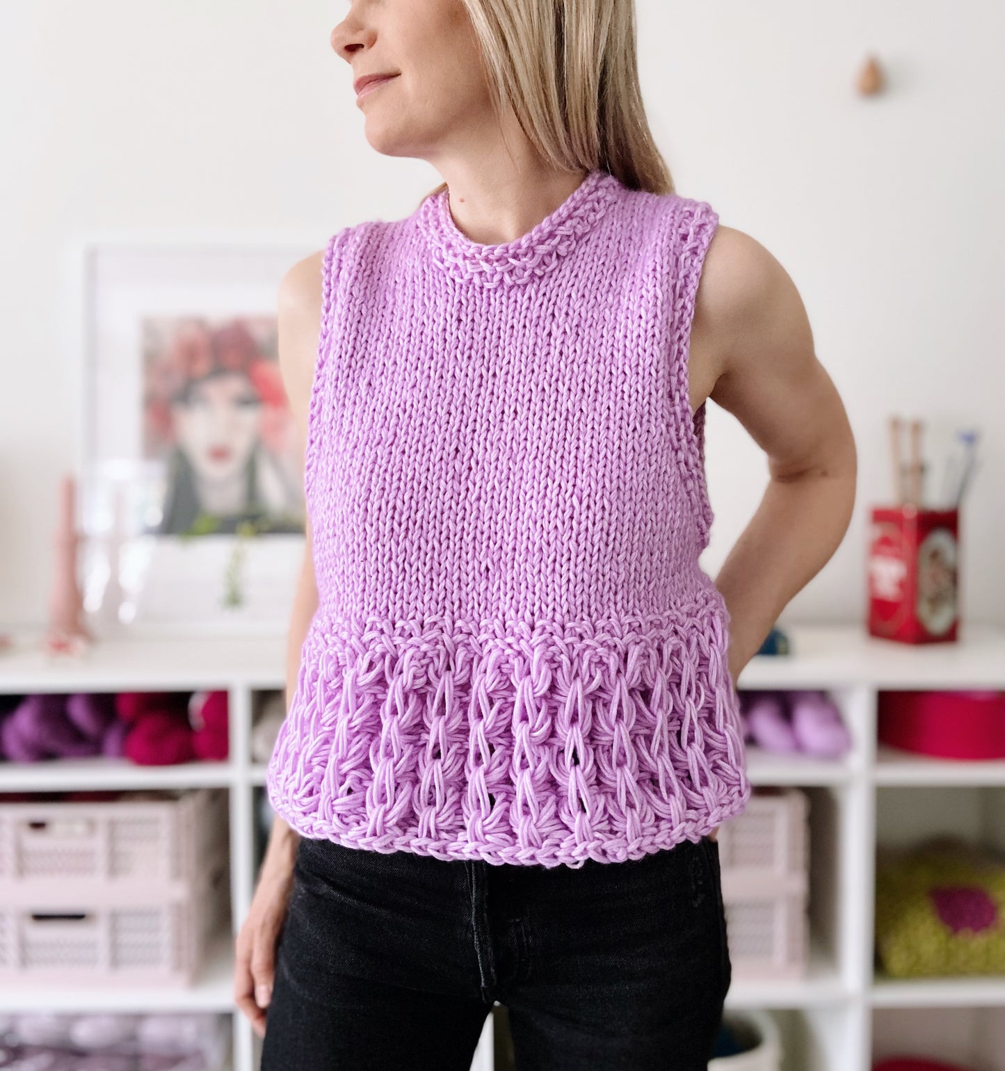 Orchid Vest Pattern