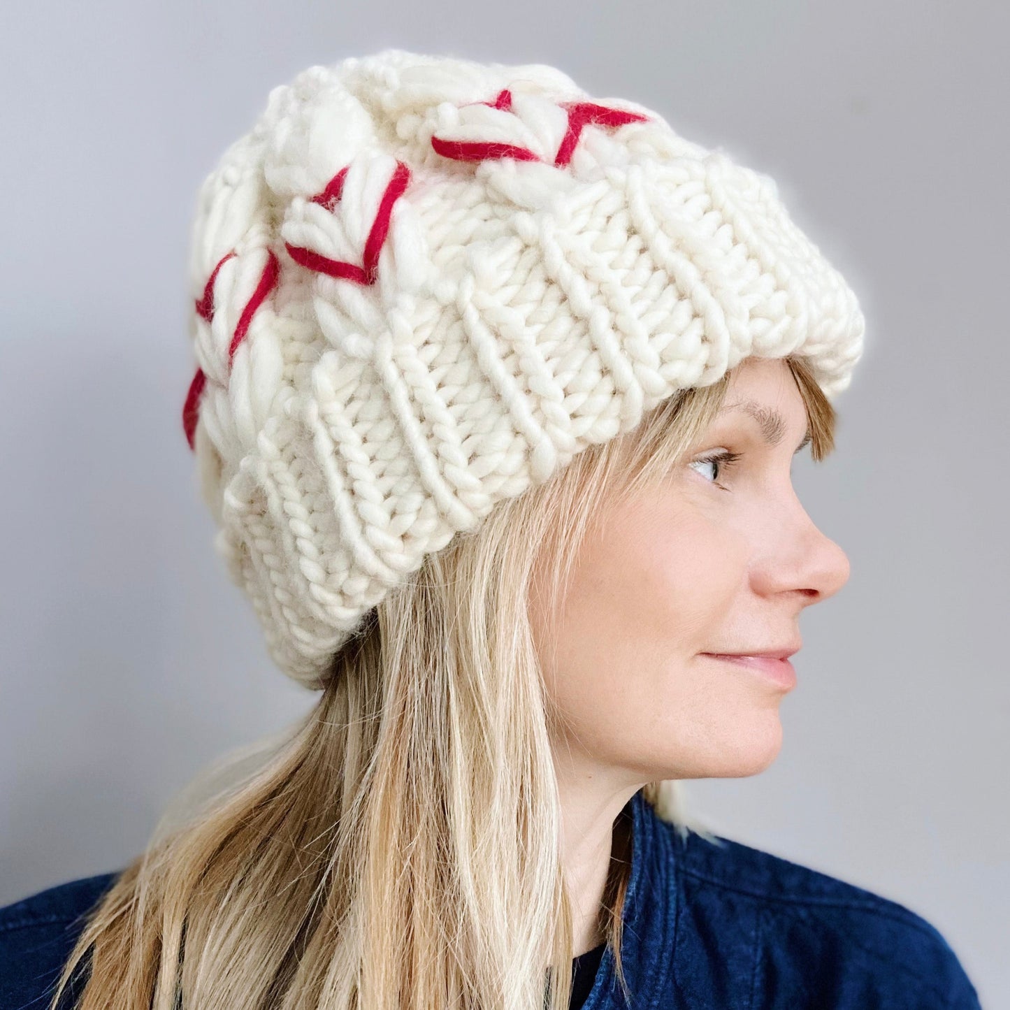 Made-to-order Big Heart Beanie