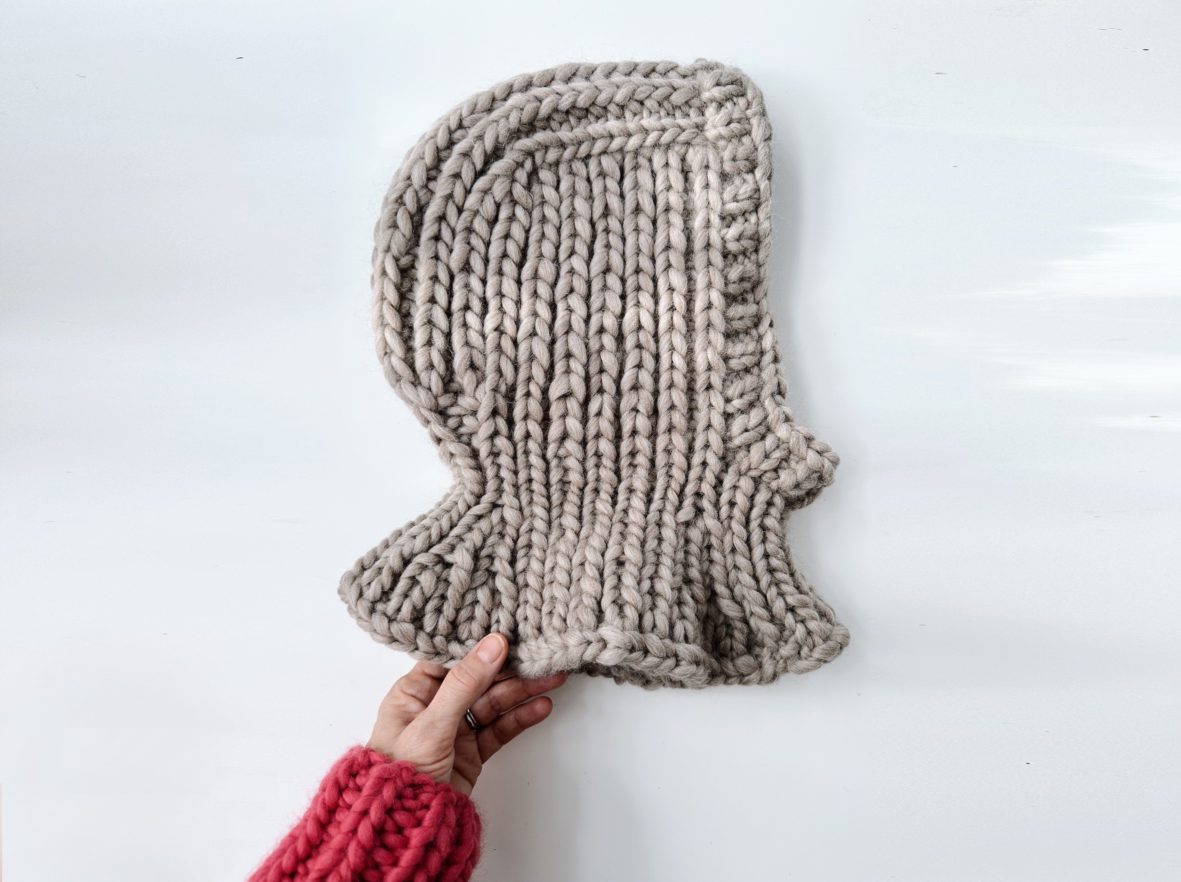 Cozy Cocoon Balaclava Knitting Pattern – Ruka Knitwear