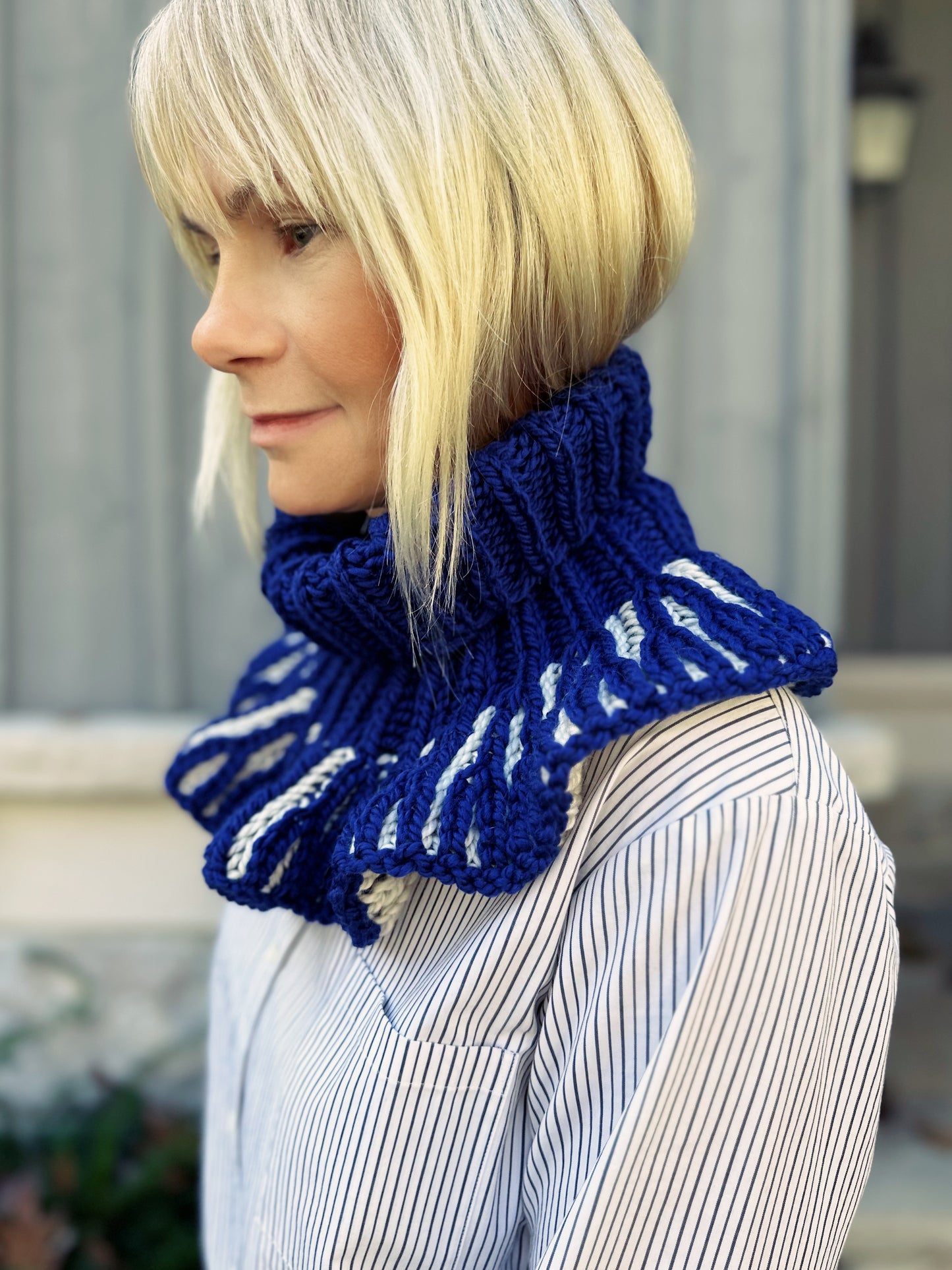 Frill Seeker Knitting Pattern