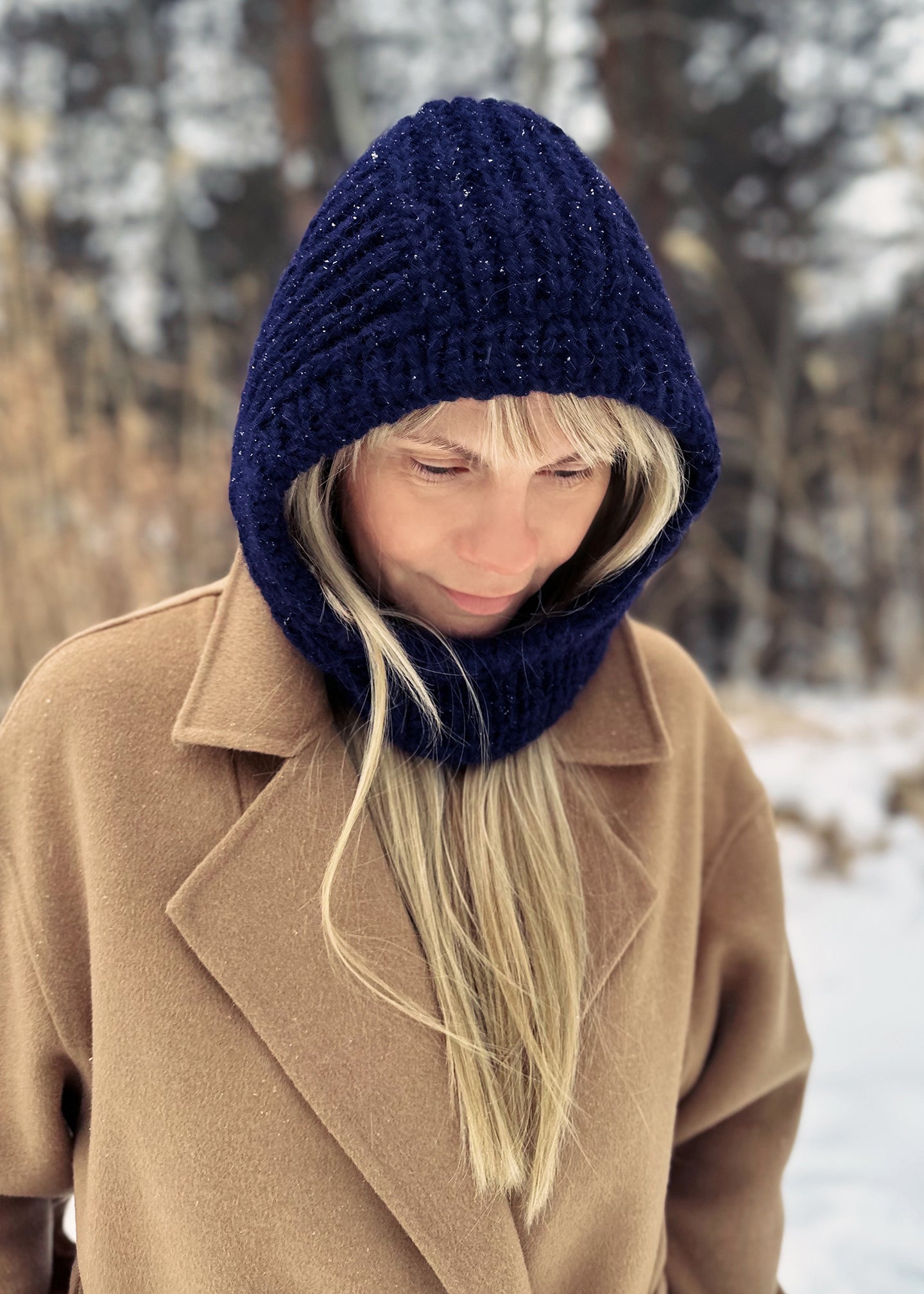 Halo Hood Knitting Pattern