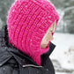 Halo Hood Knitting Pattern