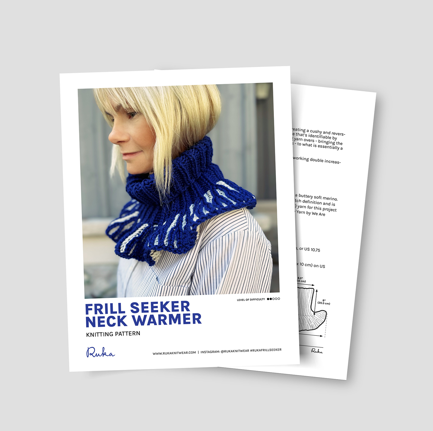 Frill Seeker Knitting Pattern