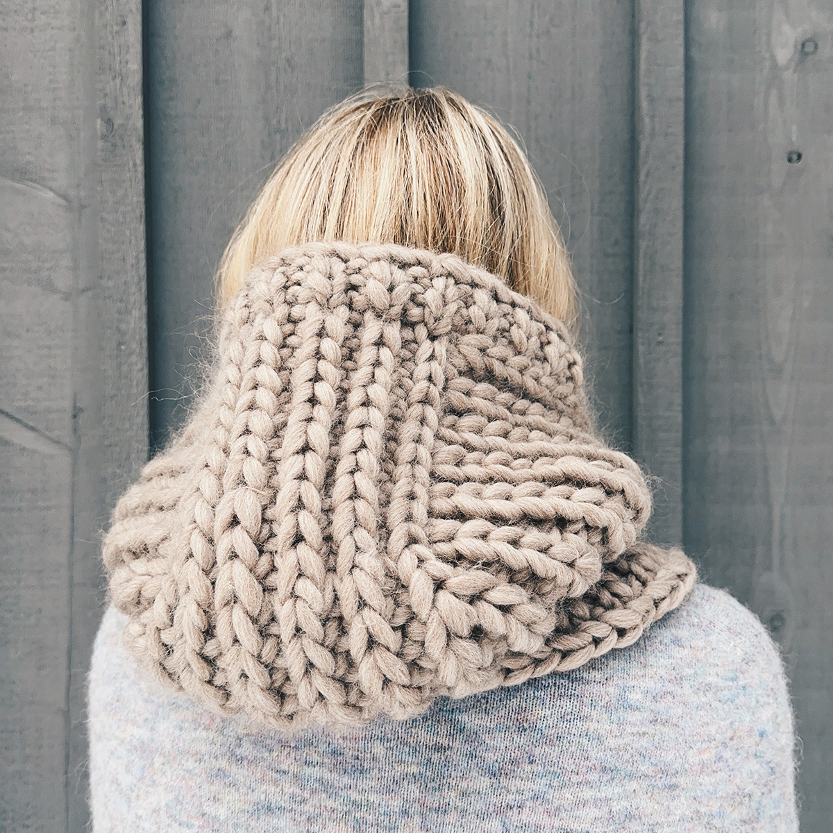 Cozy Cocoon Balaclava Knitting Pattern